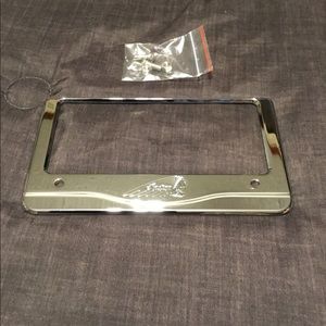 Indian Motorcycle Chrome tag trim